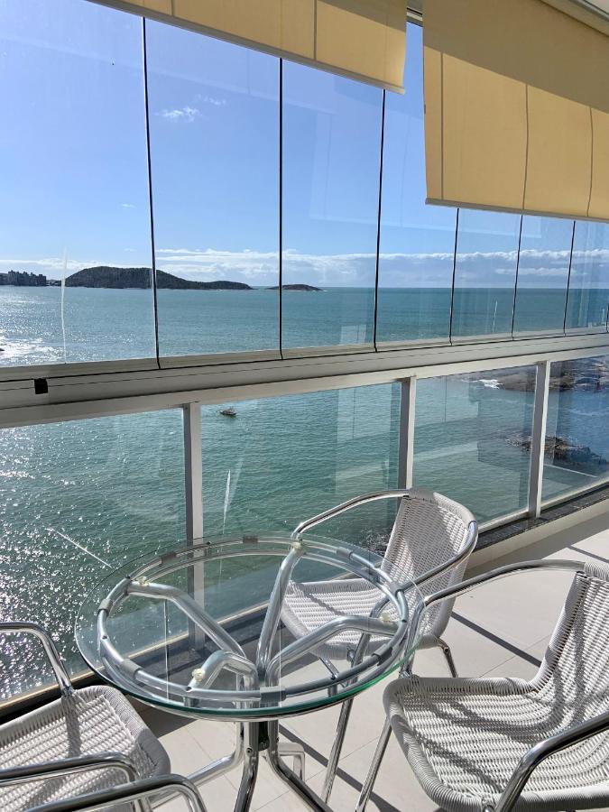 Apartamento Vista Do Mar, Pe Na Areia E Aguas Tranquilas, No Cento De Гуарапарі Екстер'єр фото